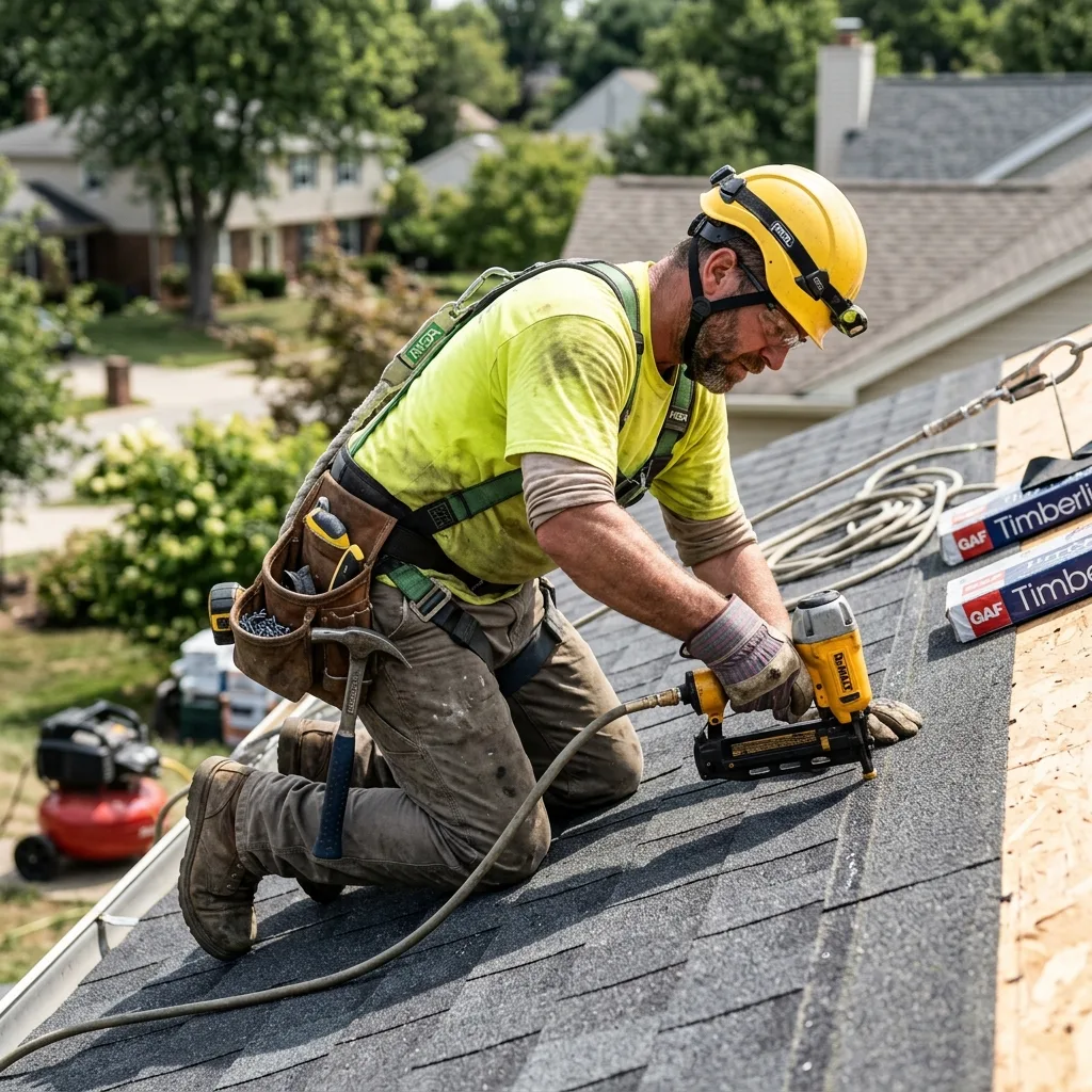 Completed roof replacement in Somerset, NJ