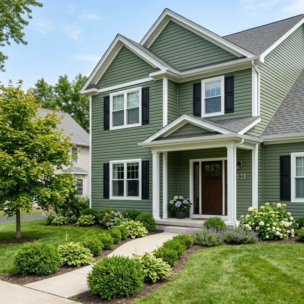 Premium vinyl siding installation on New Jersey home